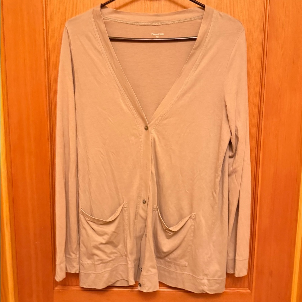 Garnet Hill Beige Knit Top